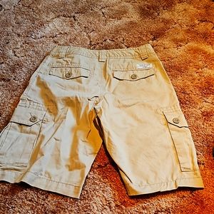 Boys khaki shorts